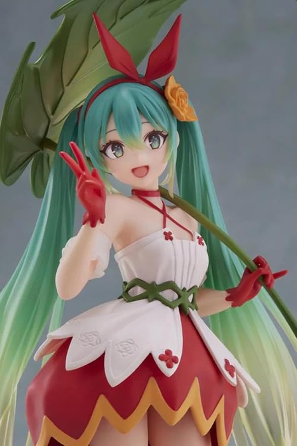 Taito Prize Hatsune Miku Wonderland PVC Hatsune Miku Thumbelina Statue 18cm - Figurio