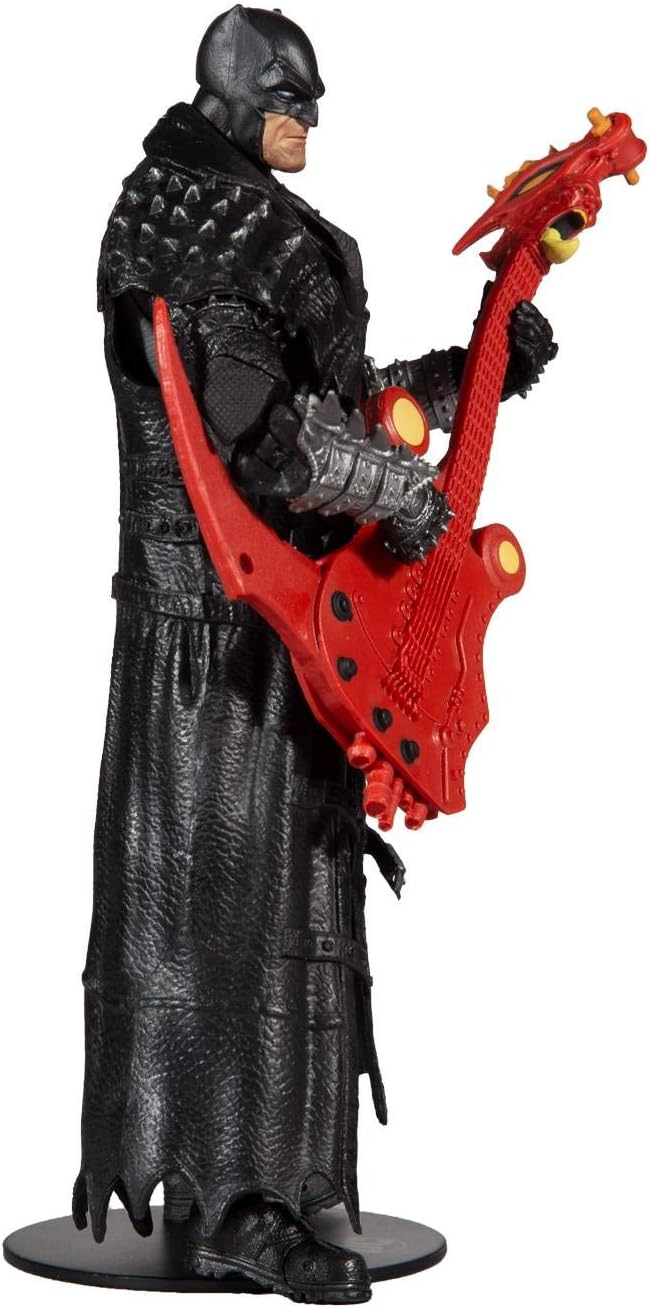 McFarlane Toys - DC Multiverse Dark Nights: Death Metal Batman 7" Action Figure with Build-A 'Darkfather' Parts and Accessories - Figurio