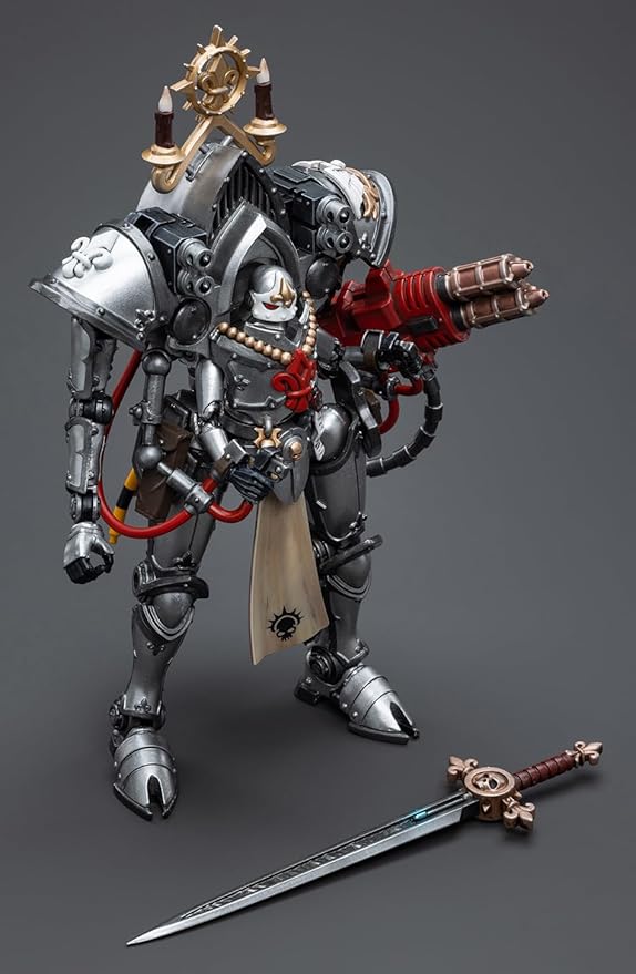 JOYTOY Warhammer 40K 1/18 Action Figures, Adepta Sororitas Order of The Argent Shroud Paragon Warsuit Sister Collaen Perfect for Collectors & Decor, an Ideal Figurine Gift - JT4669 - Figurio