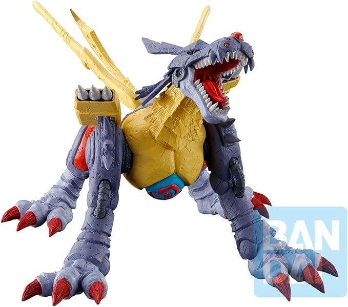 Bandai Spirits Ichibansho - Digimon Adventure - MetalGarurumon (Digimon Ultimate Evolution!) Collectible Figure - Figurio