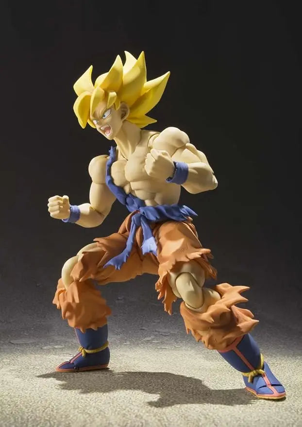 Bandai Tamashii Nations Dragon Ball Z Super Saiyan Goku Super Warrior Awakening S.H. Figuarts Action Figure - Figurio