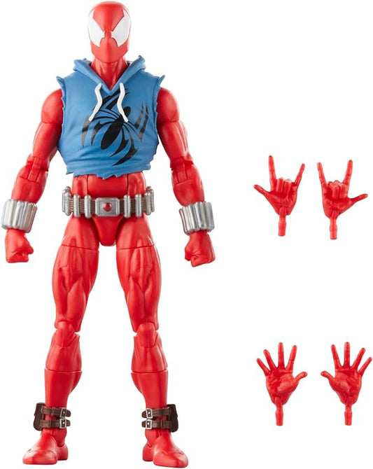 MARVEL Legends Series Scarlet Spider, Spider-Man Comics Collectible 6-Inch Action Figure - Figurio