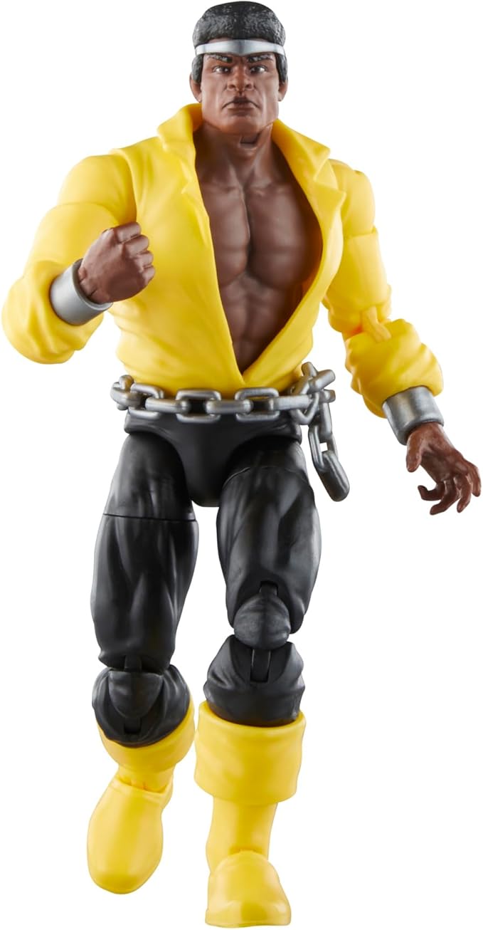 Marvel Legends Series Luke Cage Power Man, Knights Collectible Comics 6-Inch Action Figures - Figurio