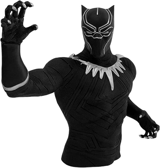 Marvel Black Panther Bust Bank Action Figure Multi-colored, 4" - Figurio