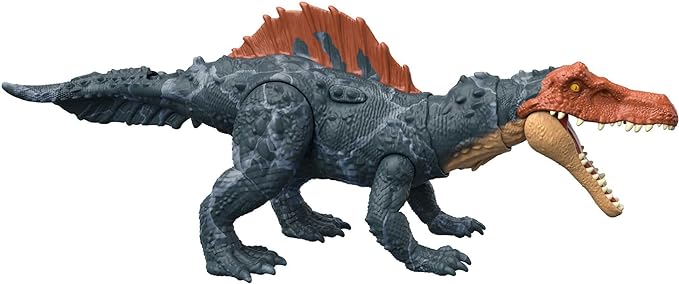 Mattel Jurassic World Dominion Massive Action Siamosaurus Dinosaur Action Figure, Toy with Attack Motion, Plus Downloadable App & AR - Figurio