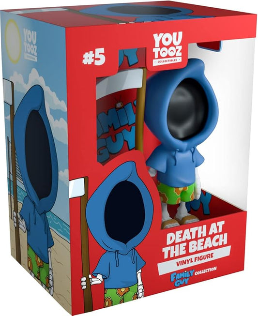 Youtooz Family Guy Death at The Beach, 4.4" Inch Vinyl Figure, High-End Collectible Youtooz Vinyl Family Guy Death Figure by Youtooz Family Guy Collection - Figurio