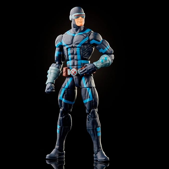 Marvel Hasbro Legends X-Men Series 6-inch Collectible Cyclops Action Figure Toy, Premium Detail and 2 Accessories, Ages 4 and Up - Figurio