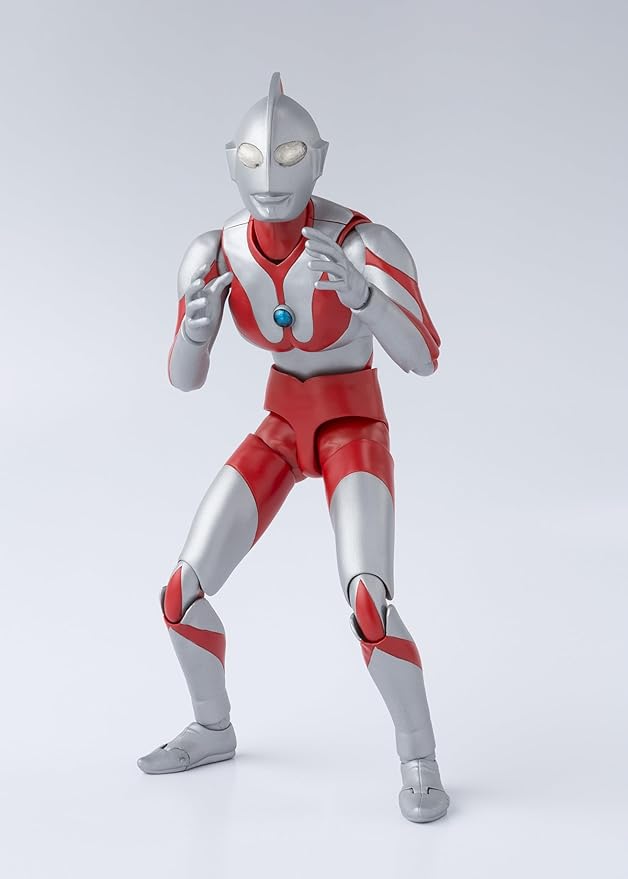 TAMASHII NATIONS - Ultraman - Ultraman (Reissue), Bandai Spirits S.H.Figuarts Action Figure - Figurio