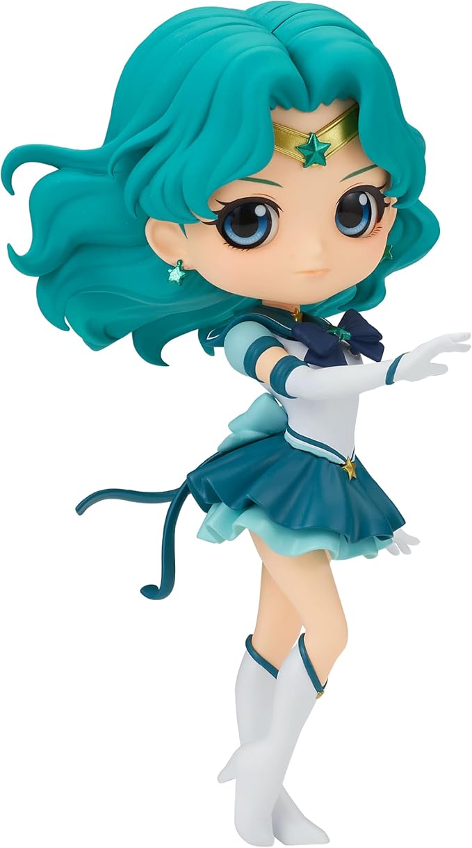 Banpresto - Pretty Guardian Sailor Moon Cosmos The Movie - Eternal Sailor Neptune (ver. A), Bandai Spirits Q Posket Figure - Figurio