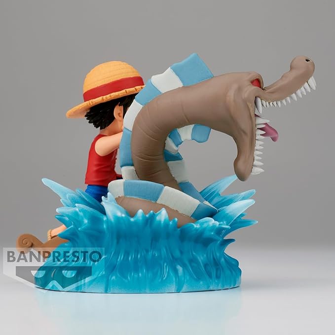 Banpresto - One Piece - Log Stories - Monkey D. Luffy vs Local Sea Monster, Bandai Spirits World Collectable Figure - Figurio