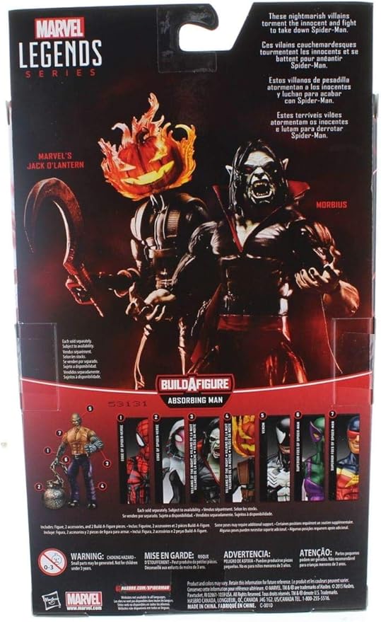 Marvel Legends Series: Villains of the Night: Marvel’s Jack O’Lantern - Figurio