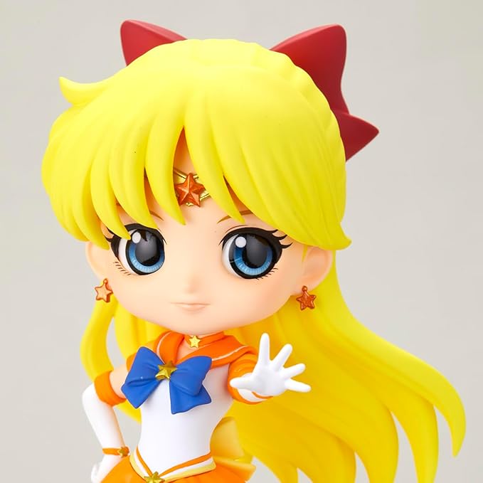 Banpresto - Pretty Guardian Sailor Moon Cosmos The Movie - Eternal Sailor Venus (ver. A), Bandai Spirits Q Posket Figure - Figurio