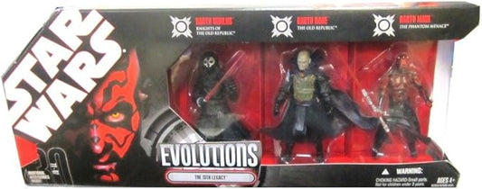 Star Wars 3.75 Inch Evolutions - The Sith Legacy 3Pk - Figurio