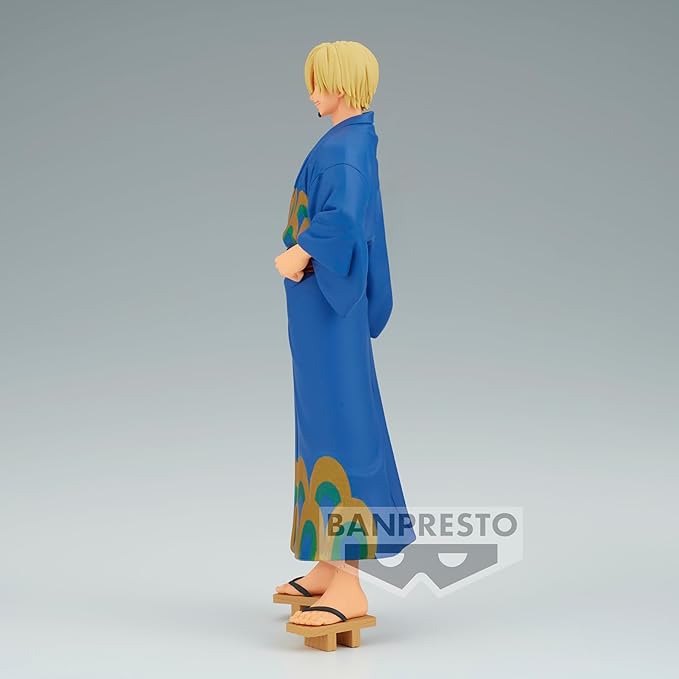 Banpresto - One Piece - Wanokuni Sanji (Yukata Ver.), Bandai Spirits DXF ~The Grandline Series~ Figure - Figurio