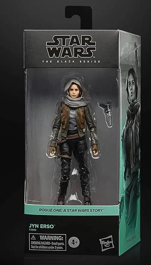 STAR WARS The Black Series Jyn Erso 6-Inch-Scale Rogue One: A Story Collectible Action Figure, Toys for Kids Ages 4 and Up - Figurio