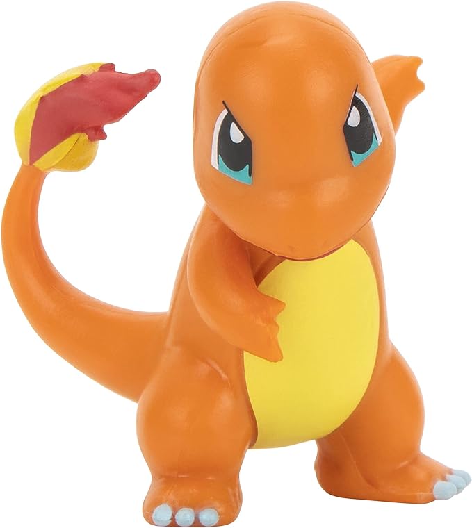 Pokémon Battle Figure 2 Pack Blastoise & Charmander - 4.5-inch Blastoise Figure, 2-inch Charmander Figure - Toys for Kids Fans - Amazon Exclusive - Figurio