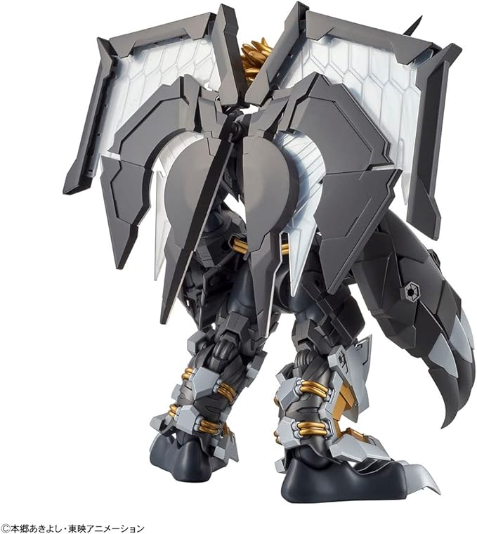 Bandai Hobby - Digimon - Black Wargreymon (Amplified), Bandai Spirits Figure-Rise Standard Model Kit - Figurio