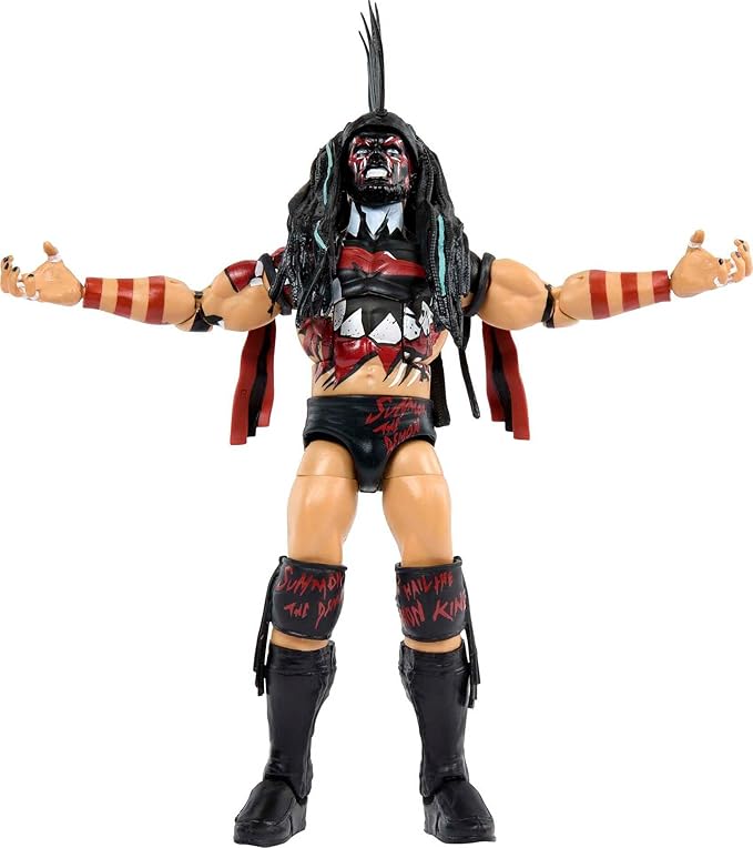 Mattel WWE Finn Balor Elite Collection Action Figure, Deluxe Articulation & Life-like Detail with Iconic Accessories, 6-inch - Figurio