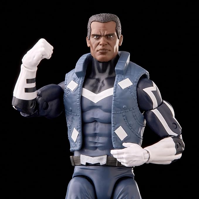 Marvel Legends Series Blue Ultimates Costume Action Figure 6-inch Collectible Toy, 4 Accessories, 1 Build-A-Figure Part - Figurio