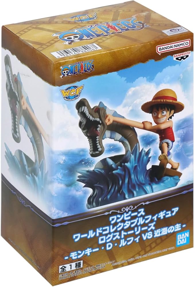 Banpresto - One Piece - Log Stories - Monkey D. Luffy vs Local Sea Monster, Bandai Spirits World Collectable Figure - Figurio