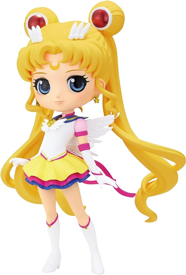 Banpresto - Pretty Guardian Sailor Moon Cosmos The Movie - Eternal Sailor Moon (Ver. B), Bandai Spirits Q posket Figure - Figurio