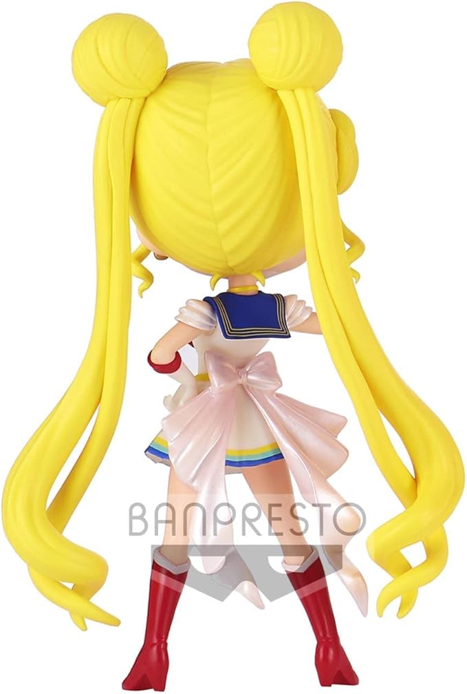 Banpresto 16624 Pretty Guardian Eternal - The Movie- Q posket - Super Sailor Moon (ver.A) Repeat Figure - Figurio