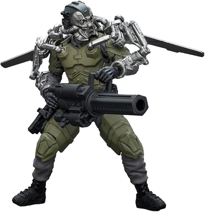 JOYTOY 1/18 Action Figures Army Builder Promotion Pack Figure 29 - Lone Wolf with Exoskeleton Collection Models Christmas Birthday Gifts - Figurio