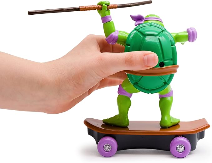 Teenage Mutant Ninja Turtles 5" Sewer Shredders Donatello Classic Edition for Ages 3+ - Shred & Battle with Bo Staff - Collect All 4! - Figurio