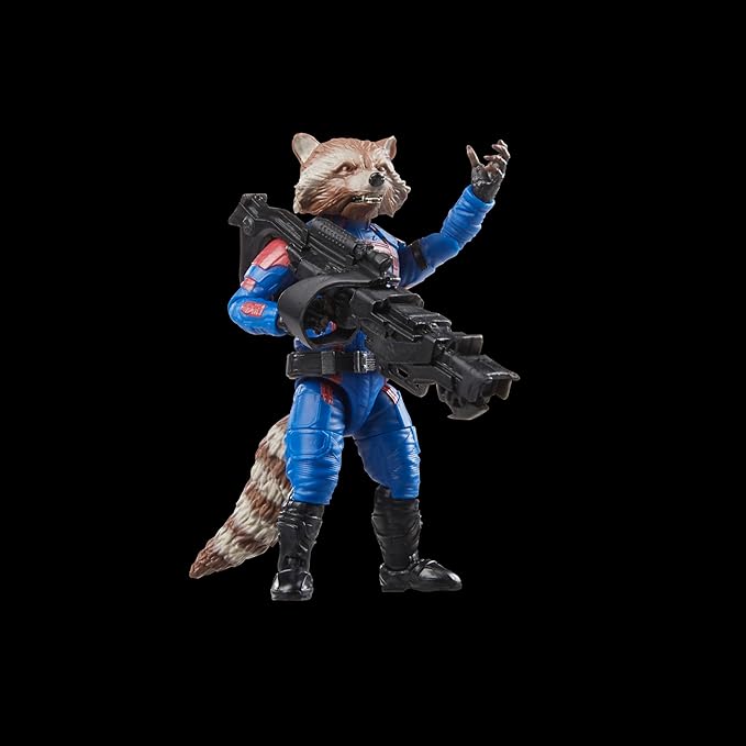 Marvel Legends Series Rocket, Guardians of The Galaxy Vol. 3 6-Inch Collectible Action Figures, Toys for Ages 4 and Up - Figurio