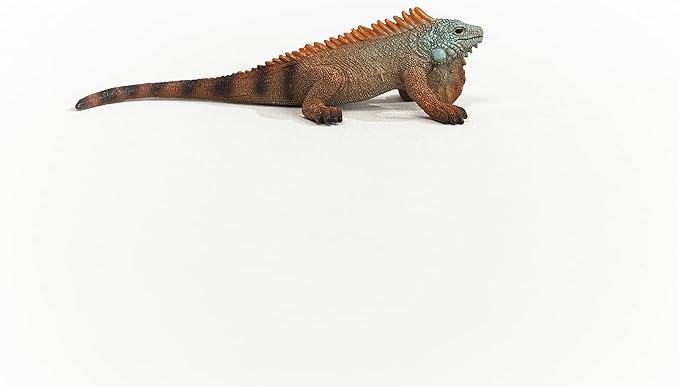 Schleich Wild Life Animal Toy for Boys and Girls Ages 3+, Iguana, Multicolor, 1.1 inch - Figurio