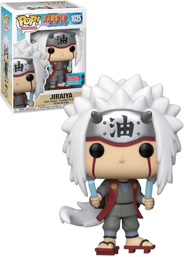 Funko Pop! Naruto Shippuden - Jiraiya with Popsicle, 2021 Fall Convention Exclusive Vinyl Figure #1025 - Figurio