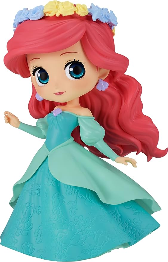 Banpresto - Disney Characters - Flower Style - Ariel (ver. B), Bandai Spirits Q Posket Figure - Figurio