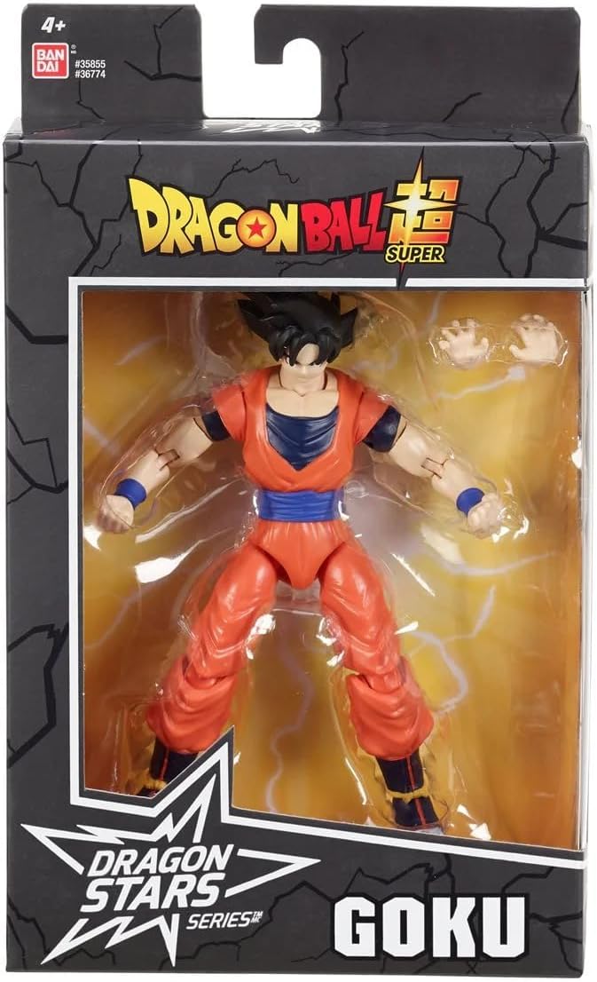 Bandai Dragon Ball Super Dragon Stars Goku Action Figure Set, 3 Pieces - Figurio