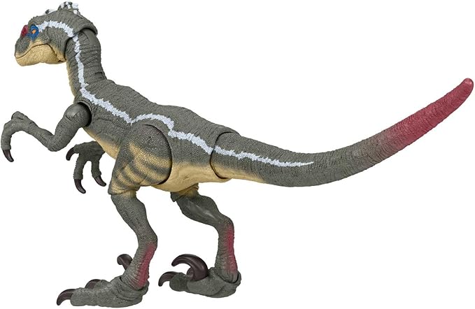 Mattel Jurassic World Mattel Jurassic Park III Hammond Collection Dinosaur Action Figure, Velociraptor with Articulation, 3.75-in Tall - Figurio