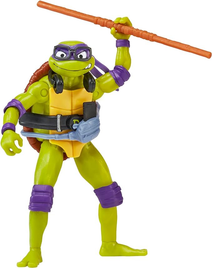 Teenage Mutant Ninja Turtles: Mutant Mayhem 4.5” Donatello Basic Action Figure by Playmates Toys - Figurio