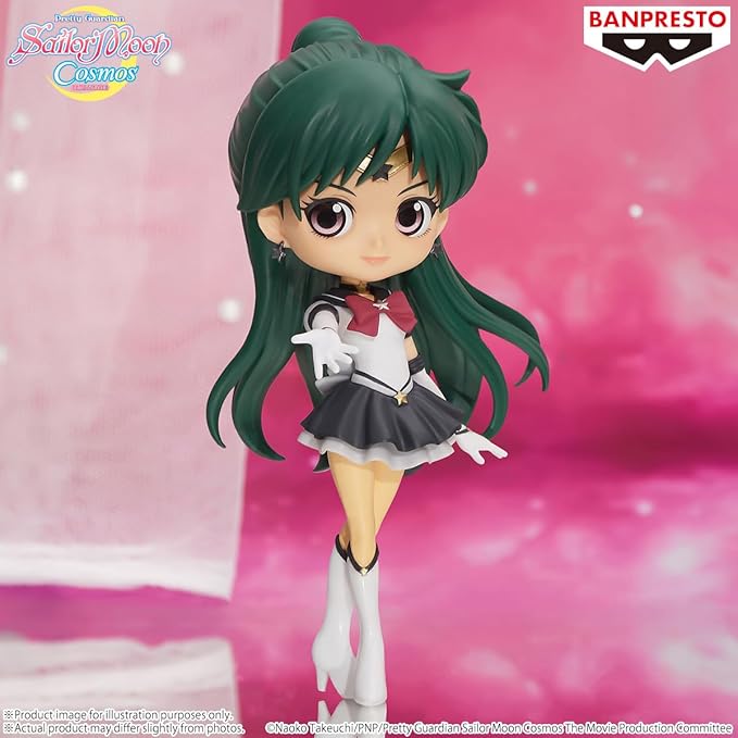 Banpresto - Pretty Guardian Sailor Moon Cosmos The Movie - Eternal Sailor Pluto (ver. A), Bandai Spirits Q Posket Figure - Figurio