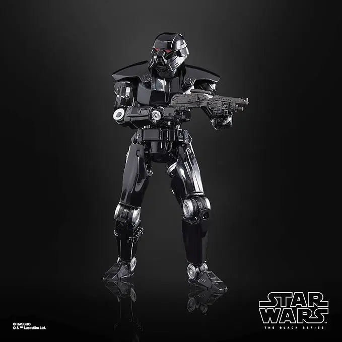 STAR WARS The Black Series Dark Trooper Toy 6-Inch-Scale The Mandalorian Collectible Action Figure, Toys for Kids Ages 4 and Up - Figurio