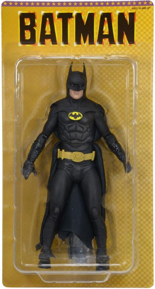 1989 Michael Keaton as Batman 25th Anniversary NECA 7" Tall Action Figure - Figurio