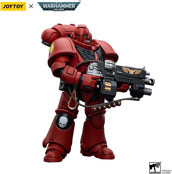 JOYTOY HAPPXYGG Warhammer 40k 1/18 4.7-inch Blood Angels Intercessors action figure model toy series - Figurio