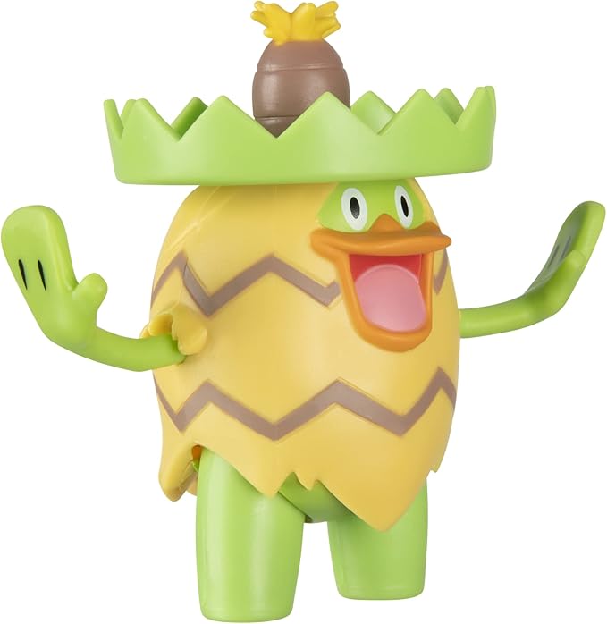 Pokémon Battle Figure, Grass-Type Theme with 3 Pack Ludicolo, Ivysaur, Grookey - 4.5-inch Ludicolo Figure, 3-inch Ivysaur Figure, 2-inch Grookey - Toys for Kids Pokémon Fans - Amazon Exclusive - Figurio