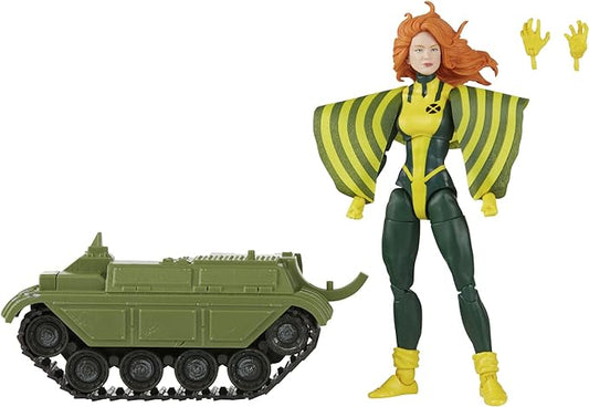 Marvel Legends Series X-Men Siryn Action Figure 6-Inch Collectible Toy, 2 Accessories and 1 Build-A-Figure Part - Figurio