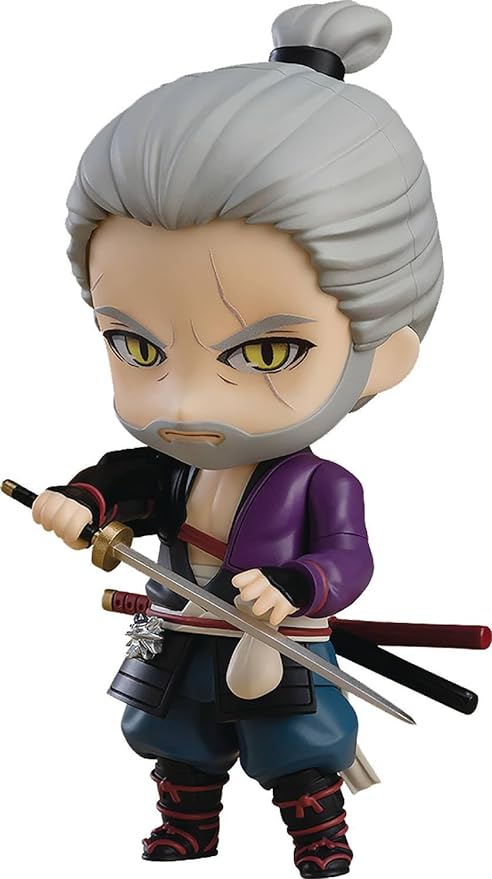 Good Smile The Witcher: Ronin – Geralt (Ronin Ver.) Nendoroid Action Figure,Multicolor - Figurio