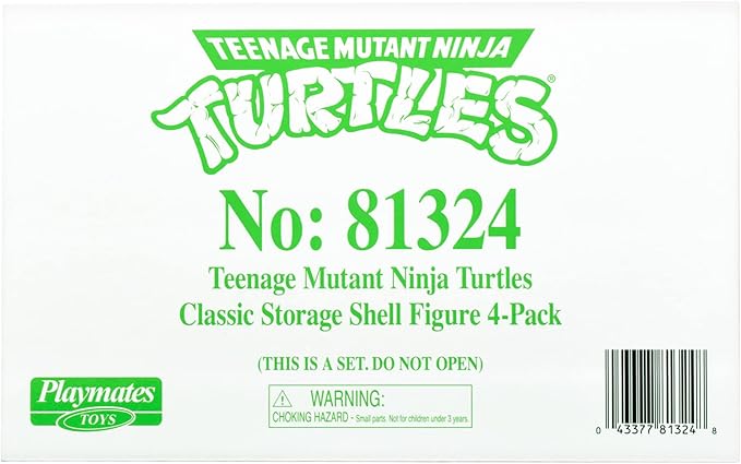 Teenage Mutant Ninja Turtles: Classic 4" Turtles 4-Pack Figure Bundle by Playmates Toys - Figurio