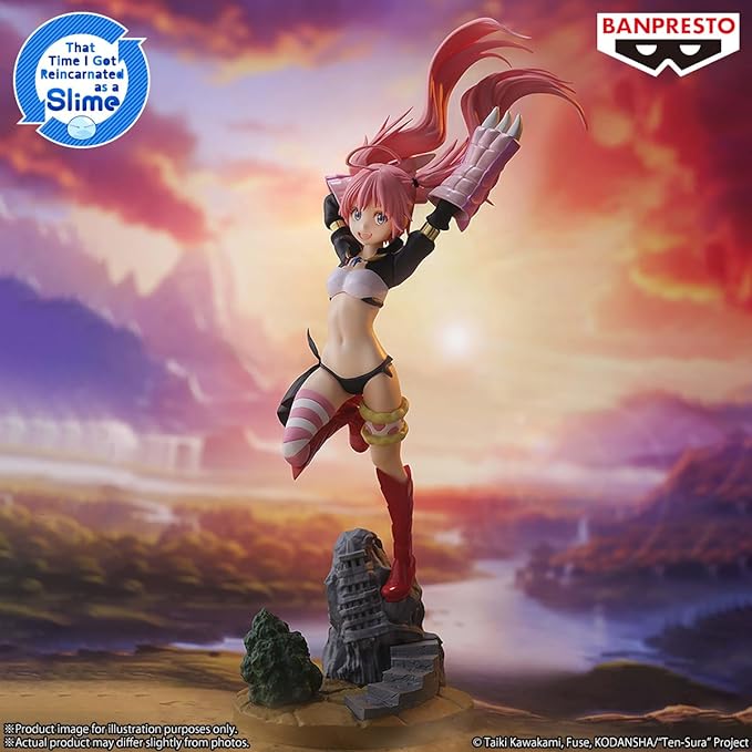 Banpresto - That Time I Got Reincarnated as a Slime - Milim Nava (The Forgotten City of Dragons), Bandai Spirits Figure - Figurio