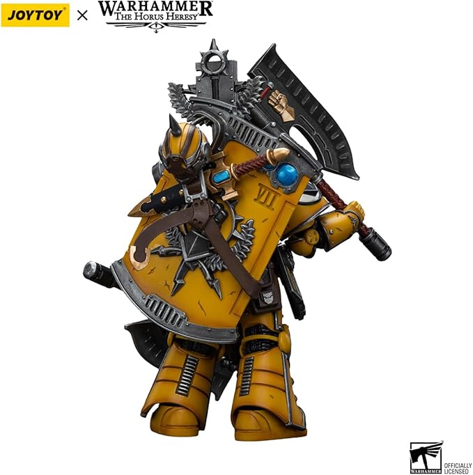 JOYTOY HAPPXYGG Warhammer 40k 1/18 4.7-inch Imperial Fists Fafnir Rann action figure model toy series - Figurio