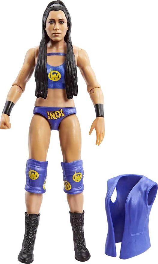 Mattel WWE Basic Action Figure, Indi Hartwell, Posable 6-inch Collectible for Ages 6 Years Old & Up - Figurio