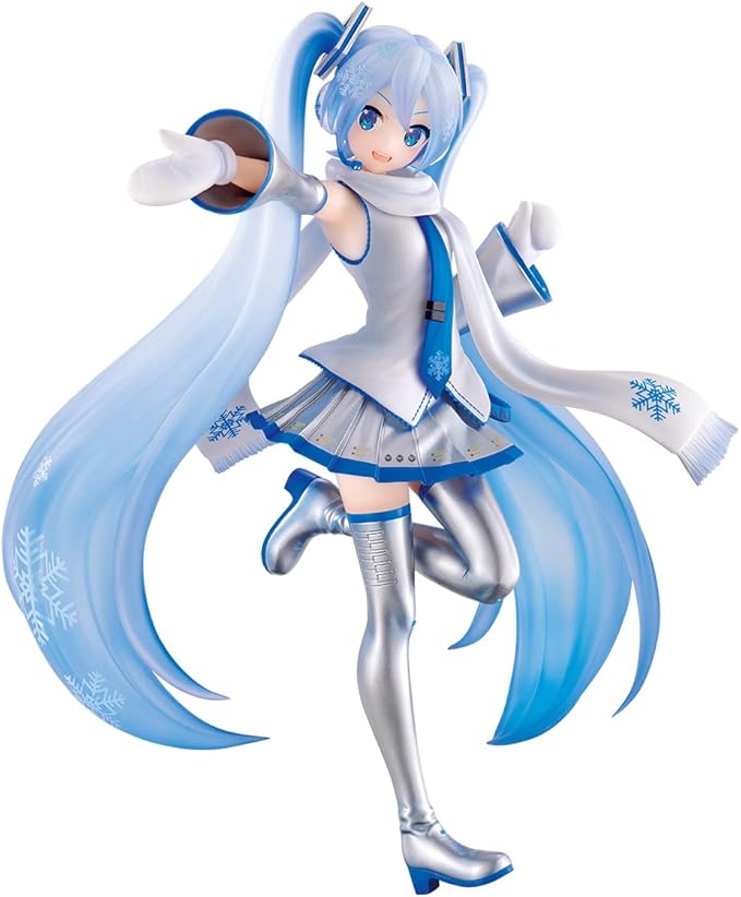 Ichibansho Figure - Snow Miku - Snow Miku, Bandai Spirits Collectible Statue - Figurio