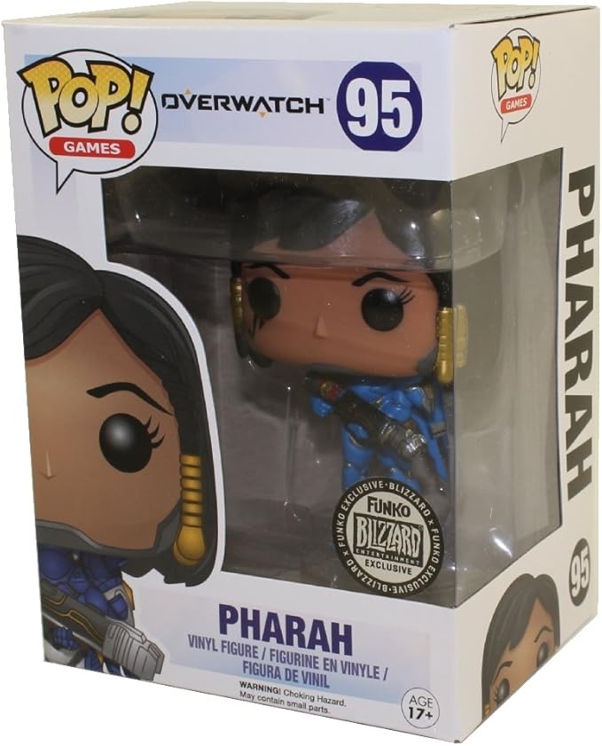 Funko POP! Games Pharah Overwatch Blizzard Exclusive #95 Vinyl Figure - Figurio