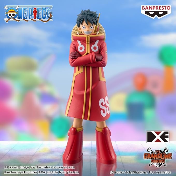 Banpresto - One Piece - Egghead Monkey D. Luffy, Bandai Spirits DXF ~The Grandline Series~ Figure - Figurio