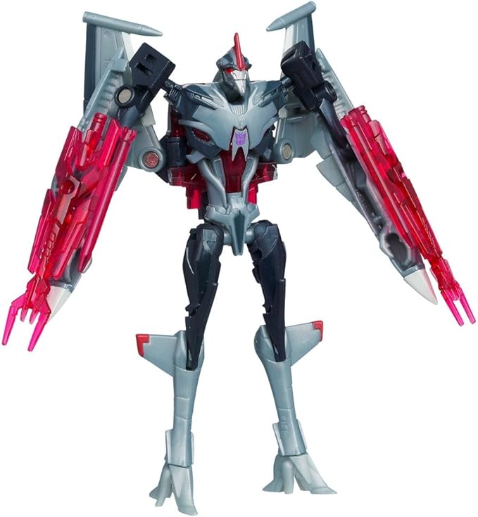 Hasbro Transformers Cyberverse Action Figure with DVD - Starscream - Figurio